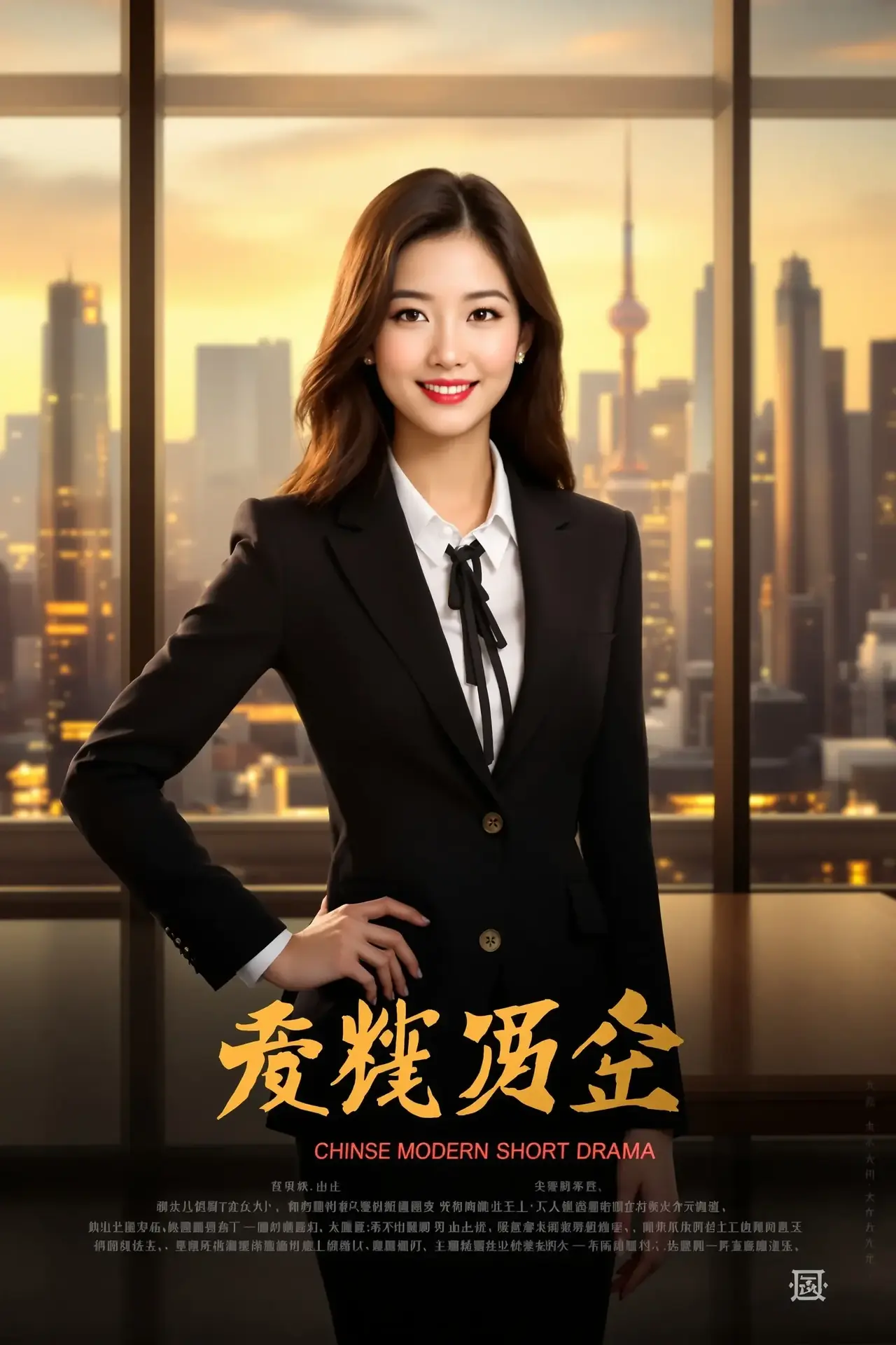 总裁夫人太飒了 - AI短剧网 总裁夫人太飒了 - AI短剧网封面